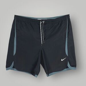 Nike Swoosh Athletic Swim Trunks Board Shorts Bathing Suit Men's Size XL
